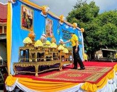 ร่วมกิจกรรมจิตอาสาพัฒนาเพื่อถวายเป็นพระราชกุศล