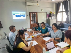 ร่วมประชุมคณะทำงานขับเคลื่อนงานด้านการเกษตรระดับอำเภอ