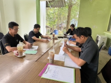 ประชุมคณะทำงานขับเคลื่อนงานด้านการเกษตรระดับอำเภอ