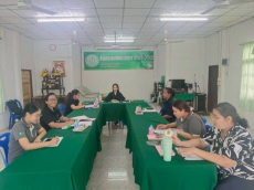ประชุมคณะทำงานขับเคลื่อนงานด้านการเกษตรระดับอำเภอครั้งที่