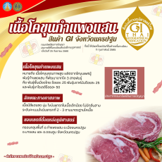 ขอความอนุเคราะห์ประชาสัมพันธ์การขึ้นทะเบียนสิ่งบ่งชี้ทางภูมิศาสตร์(GI)