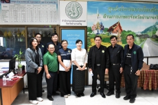 กษ.อำนาจเจริญร่วมให้ข้อมูลผลการดำเนินงานโครงการที่ได้รับการจัดสรรเงินจากกองทุนสงเคราะห์เกษตรกร