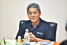 รองปลัดฯอภัยเป็นประธานการประชุมคณะกรรมการอำนวยการโครงการเข้าร่วมงาน