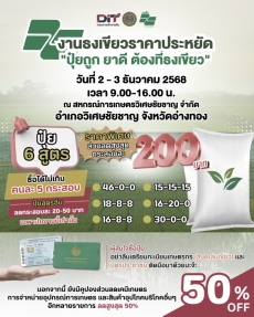 งานธงเขียวราคาประหยัด