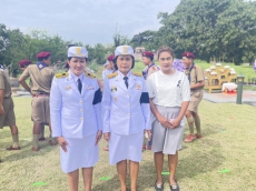 พิธีวางพวงมาลาถวายราชสักการะ