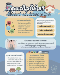 MOACCAREใส่ใจชาวสป.กษ.ดูแลใจยังไง?เมื่อเสพข่าวน้ำท่วมจนเครียด