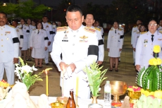 พิธีบวงสรวงสักการะสิ่งศักดิ์สิทธิ์ศาลหอสองนาง