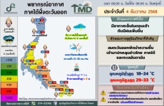 พยากรณ์อากาศภาคใต้ฝั่งตะวันออก