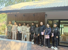 ร่วมลงพื้นที่ตรวจเยี่ยมโครงการอันเนื่องมาจากพระราชดำริจังหวัดเพชรบุรี