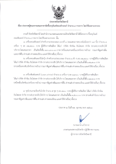 ประกาศจังหวัดปัตตานี