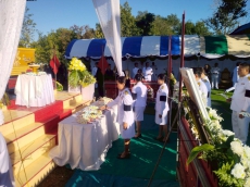 ร่วมพิธีบำเพ็ญกุศลพระราชทานในการออกเมรุและพิธีพระราชทานเพลิงศพ