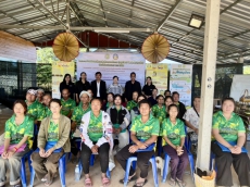 สนง.กษ.อำนาจเจริญจัดอบรมเกษตรกรโครงการส่งเสริมและพัฒนาสินค้าเกษตรชีวภาพ