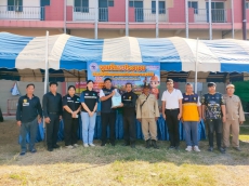 ลงพื้นที่ตรวจจุดเพื่อตรวจติดตามการปฏิบัติงานจุดตรวจหลัก