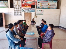 สนง.กษ.อำนาจเจริญชี้แจงโครงการขับเคลื่อนการเกษตรระดับหมู่บ้านสู่การผลิตสินค้าเกษตรมูลค่าสูง