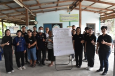 ร่วมจัดทำจัดเวทีประชาคมการจัดทำแผนพัฒนาการเกษตรระดับหมู่บ้าน