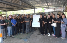 ร่วมจัดทำจัดเวทีประชาคมการจัดทำแผนพัฒนาการเกษตรระดับหมู่บ้าน