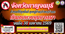 ประชาสัมพนธ์จังหวัดกาญจนบุรีกำหนดให้ทุกพื้นที่