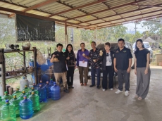 ลงพื้นที่ในโครงการติดตามและประเมินผลการดำเนินงานโครงการฟื้นฟูและพัฒนาเกษตรกร