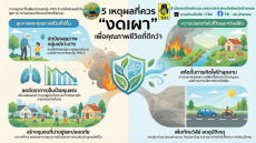 5 เหตุผลที่ควร งดเผา เพื่อคุณภาพชีวิตที่ดีกว่า