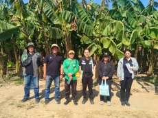 ร่วมลงพื้นที่พิจารณาคัดเลือกสวนไม้ผล