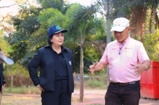 ลงพื้นที่สนามกอล์ฟศรีบริรักษ์ ท่าพระ ขอนแก่น