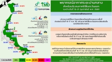 พยากรณ์อากาศระยะปานกลางสำหรับบริเวณภาคใต้ฝั่งตะวันออก