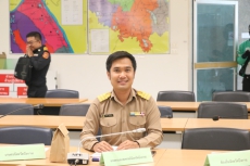 ร่วมประชุมกองอำนวยการป้องกันและบรรเทาสาธารณภัยกลาง