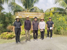 ลงพื้นที่ร่วมกับสำนักงานเกษตรจังหวัดเพชรบุรี