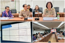 การประชุมหารือโครงการพัฒนาประสิทธิภาพการจัดการเมืองรูปแบบดิจิทัล