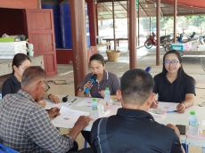 ประชุมจัดทำชุดมูลแผนพัฒนาการเกษตรระดับหมู่บ้าน ปี 2569