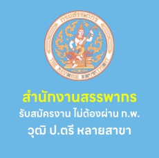 สำนักงานสรรพากรรับสมัครงานวุฒิป.ตรี