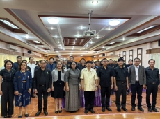 พิธีเปิดการฝึกอบรมตามโครงการพัฒนาการแปรรูปเพิ่มมูลค่าสินค้าเกษตร
