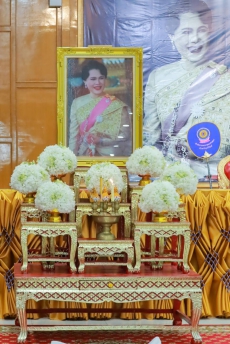 กษ.ร่วมพิธีสวดพระพุทธมนต์และเจริญจิตตภาวนาอุทิศถวายพระราชกุศลแด่