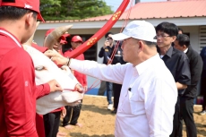 ปลัดเกษตรฯตรวจเยี่ยมการจัดเตรียมพระโคสำหรับพระราชพิธีพืชมงคลฯ