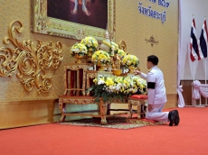 ร่วมงานรัฐพิธีวันที่ระลึกพระบาทสมเด็จพระนั่งเกล้าเจ้าอยู่หัว
