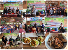 สนง.กษ.อำนาจเจริญจัดอบรมเกษตรกรโครงการเพิ่มประสิทธิภาพการผลิตสินค้าเกษตรมูลค่าสูงเพื่อความมั่นคงและยั่งยืน