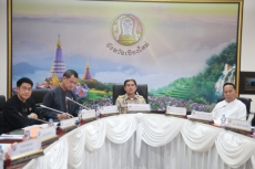 ร่วมประชุมคณะกรรมการอำนวยการศูนย์บริหารและติดตามสถานการณ์เพื่อบริหารจัดการผลกระทบจากสถานการณ์สู้รบในตะวันออกกลาง