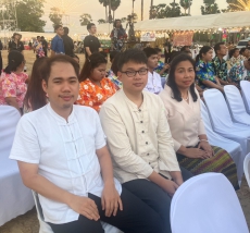 พิธีเปิดงานเทศกาลประเพณีสงกรานต์