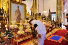 ร่วมพิธีเจริญพระพุทธมนต์ แบบล้านนาเชียงใหม่