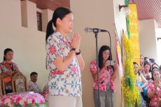 กิจกรรมรดน้ำขอพรผู้ว่าราชการจังหวัดพะเยา