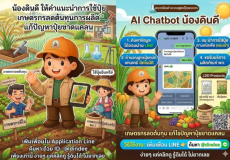 น้องดินดีบริการข้อมูลดินกรมพัฒนาที่ดิน