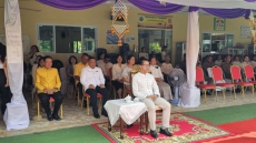 กษ.ร่วมพิธีสักการะสิ่งศักดิ์สิทธิ์ในภารกิจพิธีการศพที่ได้รับพระราชทาน