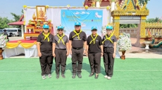 กษ.ร้อยเอ็ดร่วมกิจกรรมจิตอาสาพัฒนาและปรับปรุงภูมิทัศน์