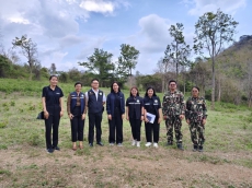 ผู้ตรวจราชการกระทรวงเกษตรและสหกรณ์ เขตตรวจราชการที่ 9 (นายธิติ โลหะปิยะพรรณ) ลงพื้นที่ตรวจติดตามการดำเนินโครงการอันเนื่องมาจากพระราชดำริ ในเขตพื้นที่จังหวัดจันทบุรี