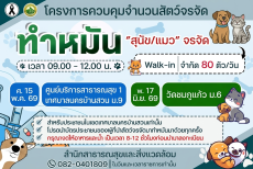 เทศบาลนครบ้านสวนเตรียมออกหน่วยบริการเคลื่อนที่