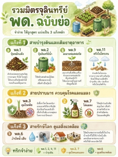 เราสามารถแบ่ง พด. ออกเป็น 3 แก๊งหลักๆ ตามการใช้งานจริง