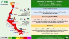 พยากรณ์อากาศระยะปานกลางสำหรับบริเวณภาคใต้ฝั่งตะวันออก