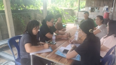 การลงพื้นที่เพื่อจัดทำข้อมูลแผนพัฒนาการเกษตรระดับหมู่บ้าน