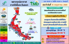 พยากรณ์อากาศภาคใต้ฝั่งตะวันออก
