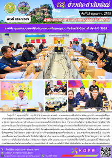 ร่วมประชุมทบทวนและปรับปรุงแผนเผชิญเหตุอุทกภัยจังหวัดบึงกาฬ